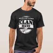 Haye Highland Games Scottish Clan T-shirt (Voorkant)