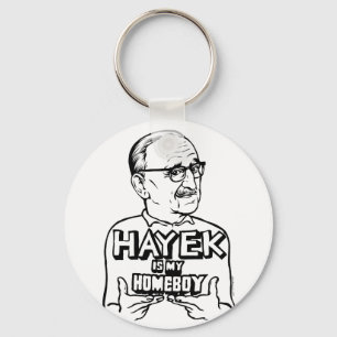 Hayek is mijn Homeboy Sleutelhanger