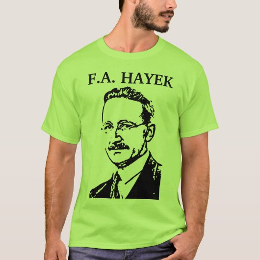 Hayek Monochrome T-shirt (Voorkant)