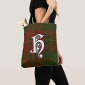 Hayes Clan Tartan Monogram Tote Bag (Dichtbij)