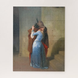 Hayez, The Kiss - Lovers, een paar schilderijen Legpuzzel