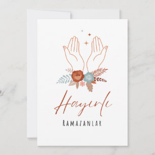 Hayırlı Ramazanlar Carte Ramadan