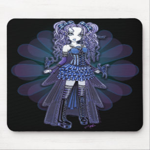 "Haylee" Paarse Tattoo Butterfly Fairy Mousepad Muismat