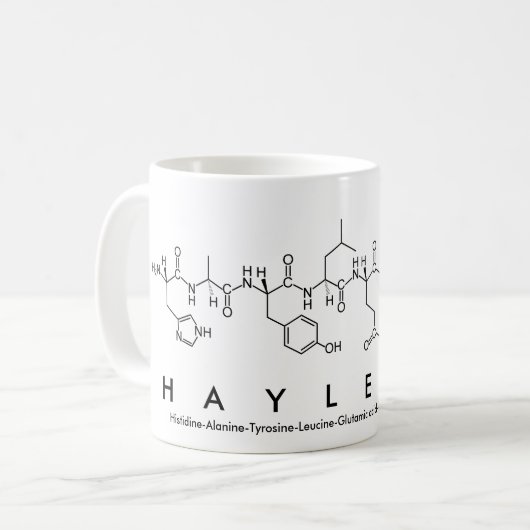 Hayleigh peptide name mok (Voorkant links)