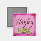 hayley Daisy Magnet (Recto/Verso)