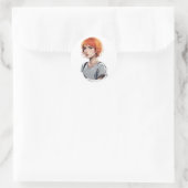 Hayley Williams Ronde Sticker (Tas)
