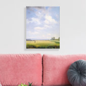 Haymaking, 1838 (olie op doek) canvas afdruk (Insitu (Woonkamer))