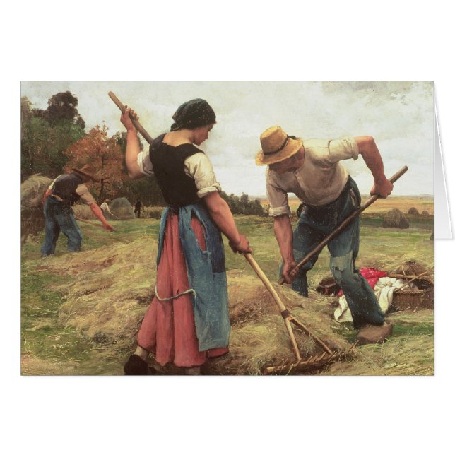 Haymaking, 1880 (Voorkant Horizontaal)