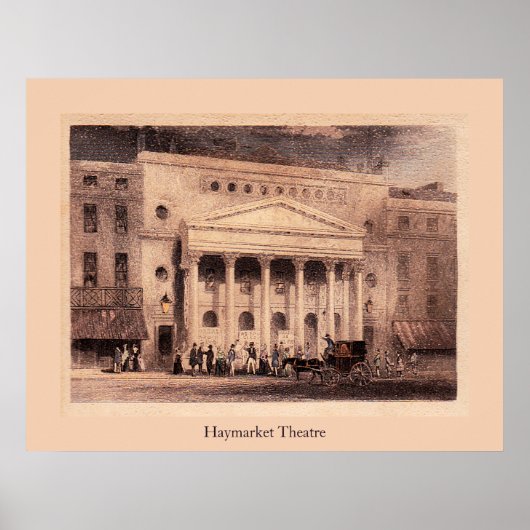 Haymarket Theater Poster (Voorkant)