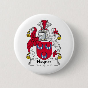 Haynes Family Crest Ronde Button 5,7 Cm