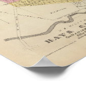 Hays City, Kansas Poster (Hoek)