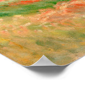 Haystack bij Giverny, Claude Monet Poster (Hoek)