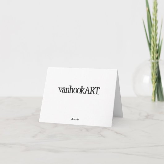 Haystack dans le Carte pour notes rouge vierge (Dos)