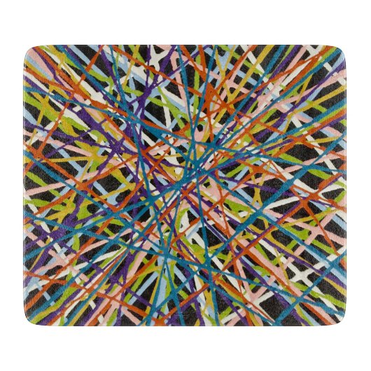 Haystack en Noir 6 x 7 Déco Planche à découper en  (Devant)