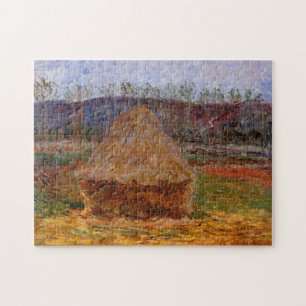 Haystack in Giverny Monet Fine Art Legpuzzel