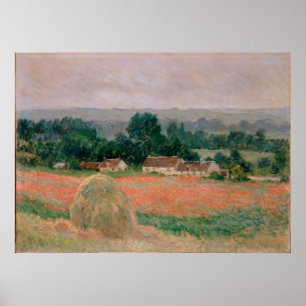 Haystack op Giverny Poster