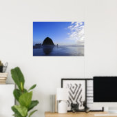 Haystack Rock Blues Poster (Thuiskantoor)