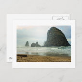 Haystack Rock Briefkaart (Voorkant / Achterkant)