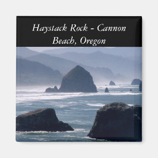 Haystack Rock - Cannon Beach Oregon Magnet Magneet