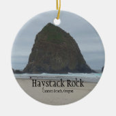 Haystack Rock Cannon Beach Oregon Ornament (Voorkant)