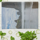 Haystack Rock, Cannon Beach, Oregon Theedoek (Gevouwen)