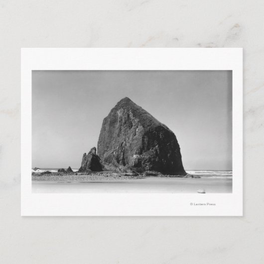 Haystack Rock in Cannon Beach, Oregon Photography Briefkaart (Voorkant)
