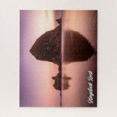 Haystack Rock, Kust van Oregon, Verenigde Staten Legpuzzel (Verticaal)