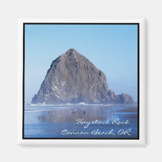 Haystack Rock Magnet Magneet (Voorkant)
