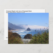 Haystack Rock Oregon Coast Briefkaart (Voorkant / Achterkant)