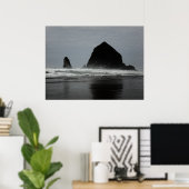 Haystack Rock Poster (Thuiskantoor)