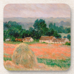 Haystack van Giverny - Claude Monet - 1886 Bier Onderzetter