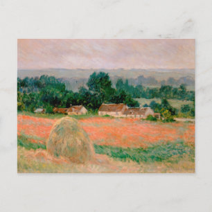 Haystack van Giverny - Claude Monet - 1886 Briefkaart