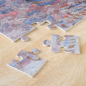 "HAYSTACKS 1890 -91" PAR CLAUDE MONET PUZZLE (Côté)