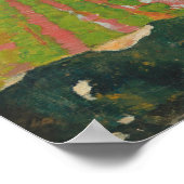 Haystacks in Bretagne - Paul Gauguin Fine Art Poster (Hoek)