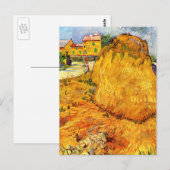 Haystacks in Provence door Vincent van Gogh Briefkaart (Voorkant / Achterkant)