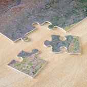 Haystacks Midday Monet Fine Art Legpuzzel (Zijkant)