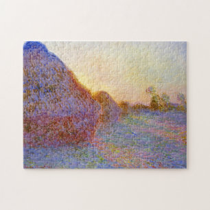 Haystacks Monet Fine Art Legpuzzel