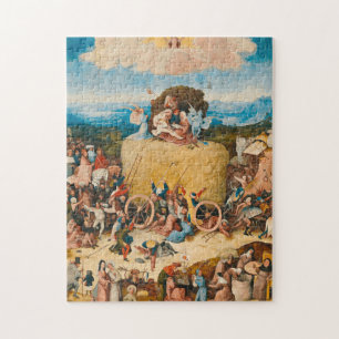Haywain Triptych - Hieronymus Bosch Legpuzzel
