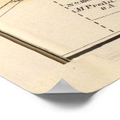  Hayward CA Map (1878) Poster (Hoek)