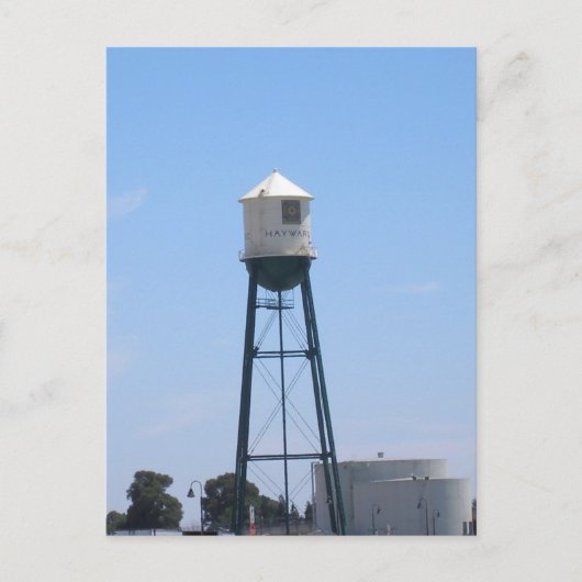 Hayward Water Tower Briefkaart (Voorkant)