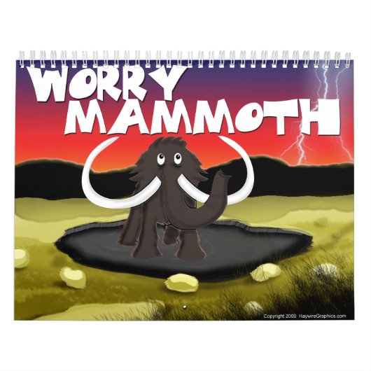 Haywire Graphics Prehistorische agenda Kalender (Hoes)