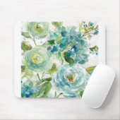 HAZ06 Cool Waterverf Floral.tif Muismat (Met muis)