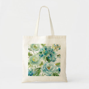 HAZ06 Cool Waterverf Floral.tif Tote Bag