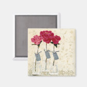 HAZ35 Geïnspireerd roze.tif Magneet (Voorkant / Achterkant)