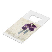 HAZ36 Geïnspireerd Paars.tif Kredietkaart Flessenopener (Voorkant Gekanteld)