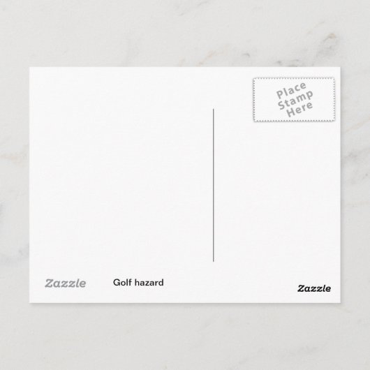 Hazard Briefkaart (Achterkant)