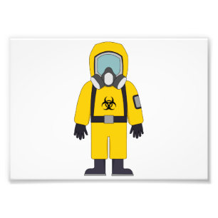 Hazard Suit Foto Afdruk