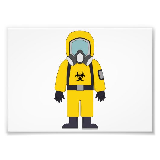 Hazard Suit Foto Afdruk (Voorkant)
