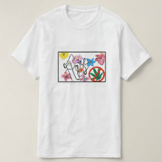 Haze Flower T-Shirt Straight Logobox