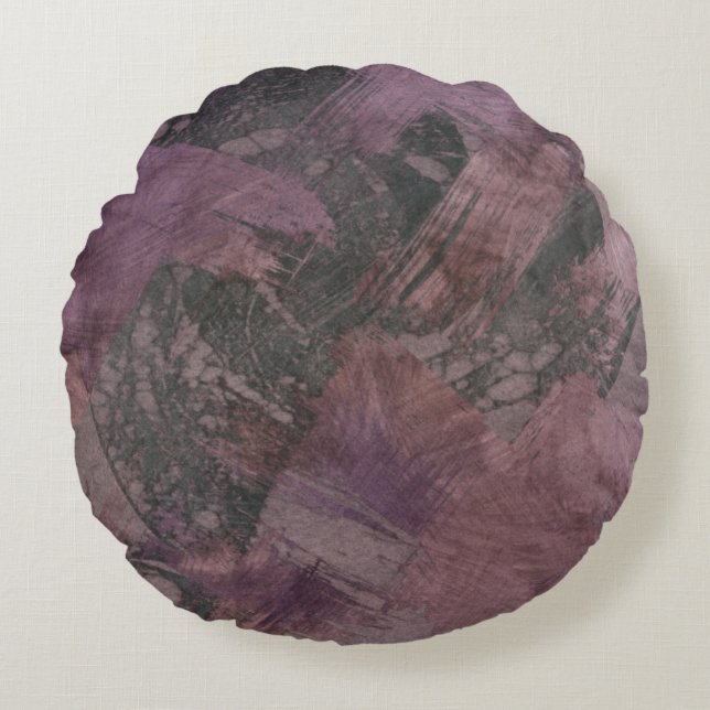 Haze II Rond Kussen (Voorkant)